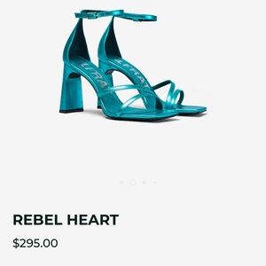 iL FRATELLINO sexy teal sandal heels - US size 8